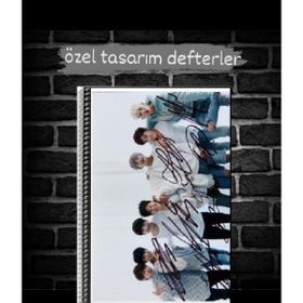 Anime And Your World İmzalı Bts Özel Tasarım A4 Boyutu Defter
