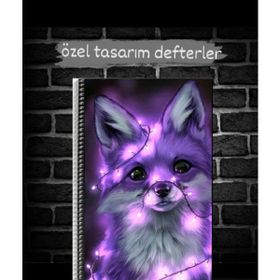 Anime And Your World Kedi Temalı Özel Tasarım A4 Boyutu Defter