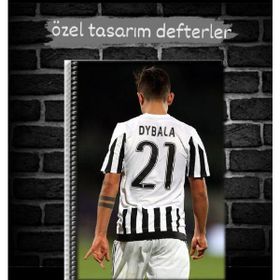Anime And Your World Paulo Dybala Özel Tasarım Defter