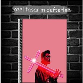 Anime And Your World The Weeknd Özel Tasarım Defter