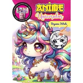Anime Unicornlar Boyama Kitabı Doğan Çocuk Yayınları