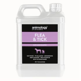 Animology Flea Tick Kene ve Pire Önleyici 40:1 2.5 lt Konsantre Kedi-Köpek Şampuanı