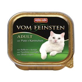 Animonda 100 gr Hindi Etli Tavşanlı Yetişkin Kedi Konservesi