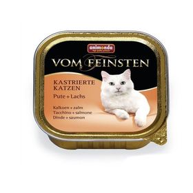 Animonda 100 Gr Hindi Somonlu Kısırlaştırılmış Kedi Konservesi