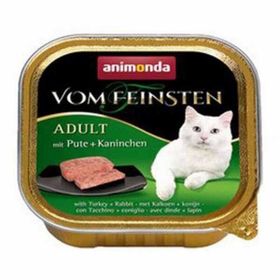 Animonda 100 gr Vom Feinsten Hindili ve Tavşanlı Yetişkin Kedi Konservesi