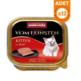 Animonda 12x100 gr Kitten Biftekli Yavru Konserve Kedi Maması