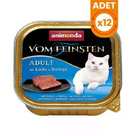 Animonda 12x100 gr Somon ve Karidesli Yetişkin Konserve Kedi Maması