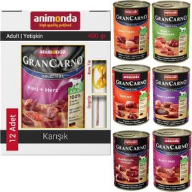 Animonda 12x400 gr Grancarno Karışık Köpek Konservesi