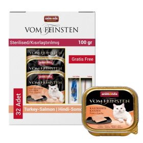 Animonda 32x100 gr Karışık Yaş Kedi Maması