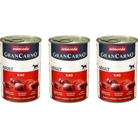 Animonda 3x400 gr Grancarno Sığır Etli Köpek Konserve