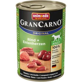 Animonda 400 gr GranCarno Adult Sığır Etli ve Ördek Yüreği Yaş Köpek Maması