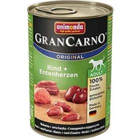 Animonda 6x400 gr Grancarno Sığır Etli ve Ördekli Yetişkin Köpek Konservesi