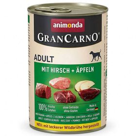 Animonda 82479 Gran Carno Elmalı Geyikli 400 gr Köpek Konservesi