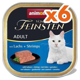 Animonda 83202 Vom Feinsten Somonlu ve Karidesli 100x6 gr Kedi Yaş Maması