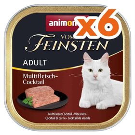 Animonda 83204 Vom Feinsten Karışık Etli 6x100 gr Kedi Yaş Maması