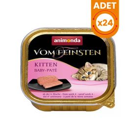 Animonda Baby Pate Karışık Etli 24x100 gr Yavru Konserve Kedi Maması