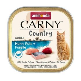 Animonda Carny Country 100 gr Tavuklu Hindili ve Alabalıklı Yetişkin Kedi Konservesi