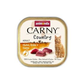 Animonda Carny Country 100 gr Tavuklu Ördekli ve Kaz Etli Yetişkin Kedi Konservesi