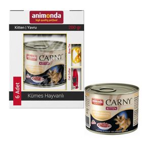 Animonda Carny Hindili Karidesli 6x200 gr Kedi Konservesi