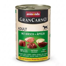 Animonda Gran Carno Geyikli ve Elmalı 400 gr Köpek Konservesi