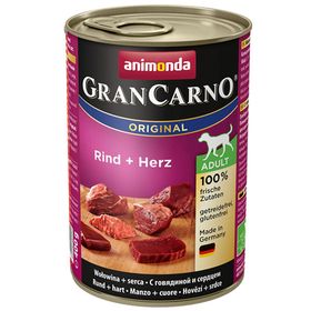 Animonda Gran Carno Sığır Eti Ve Yürekli 400 gr Köpek Konservesi