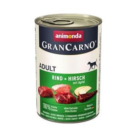 Animonda Gran Carno Sığır Etli Geyik ve Elmalı 6x400 gr Yetişkin Köpek Konservesi