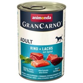 Animonda Gran Carno Sığır Etli ve Ispanaklı 400 gr Yetişkin Köpek Konservesi