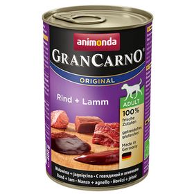 Animonda Gran Carno Sığır ve Kuzu Etli 400 gr Yetişkin Köpek Konserve