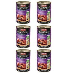 Animonda Gran Carno Sığır ve Kuzu Etli 6x400 gr Köpek Konserve