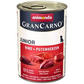 Animonda Junior Sığır ve Hindi Yürekli 400 gr Yavru Köpek Konservesi