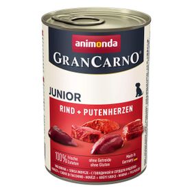 Animonda Junior Sığır ve Hindi Yürekli 6x400 gr Yavru Köpek Konservesi