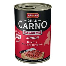 Animonda Junior Sığır ve Hindi Yürekli 6x400 gr Yavru Köpek Konservesi