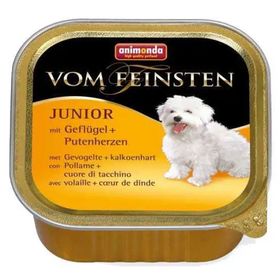 Animonda Junior Vom Feinsten Kümes Hayvanı Hindi 150 gr Konserve Yavru Köpek Maması