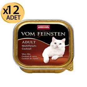 Animonda Karışık Etli 100x12 gr Kedi Konservesi