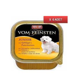 Animonda Kümes Hayvanlı ve Hindi Yürekli 6x150 gr Yavru Köpek Konservesi