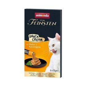 Animonda Snack Carny Tavuklu ve Kedi Otlu Sıvı 15x6 gr Kedi Ödül Maması
