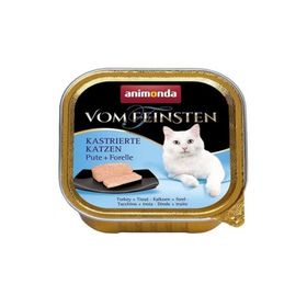 Animonda Vom Feinstein Hindi ve Alabalıklı 100 gr Kedi Kısırlaştırılmış Konservesi