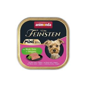 Animonda Vom Feinsten 100 gr Dana ve Ördek Etli Mini Irk Yetişkin Köpek Konservesi
