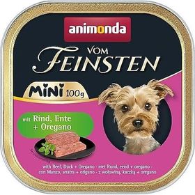 Animonda Vom Feinsten 100 gr Dana ve Ördek Etli Mini Irk Yetişkin Köpek Konservesi