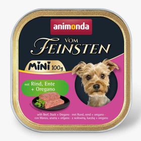 Animonda Vom Feinsten 100 gr Dana ve Ördek Etli Mini Irk Yetişkin Köpek Konservesi