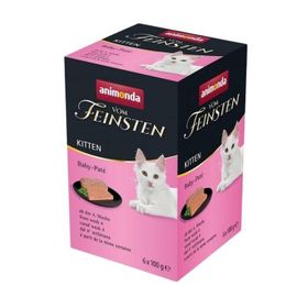 Animonda Vom Feinsten 6x100 gr Karışık Etli Pate Yavru Kedi Konservesi