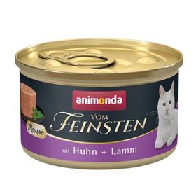 Animonda Vom Feinsten 85 gr Tavuklu ve Kuzulu Yetişkin Kedi Konservesi