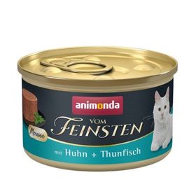 Animonda Vom Feinsten 85 gr Tavuklu ve Ton Balıklı Yetişkin Kedi Konservesi