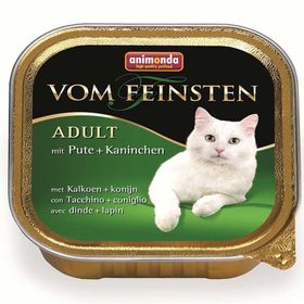 Animonda Vom Feinsten Hindi ve Tavşan Etli 100 gr Yetişkin Kedi Konserve