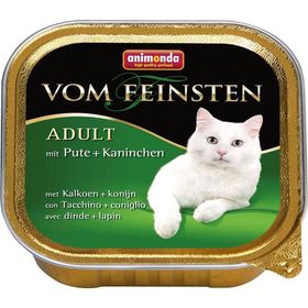 Animonda Vom Feinsten Hindi ve Tavşan Etli 100 gr Yetişkin Kedi Konserve