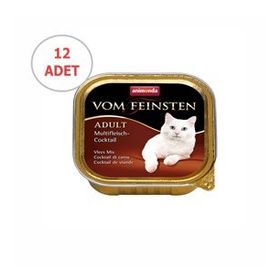 Animonda Vom Feinsten Karışık Etli 12x100 gr Yetişkin Kedi Maması