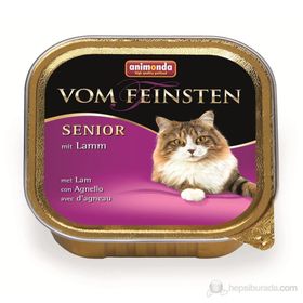 Animonda Vom Feinsten Kuzu Etli 12x100 gr Yaşlı Kedi Konserve