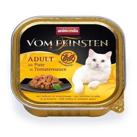 Animonda Vom Feinsten Tahılsız Domates ve Hindili 100 gr Yetişkin Kedi Konservesi