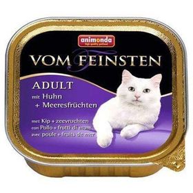 Animonda Vom Feinsten Tavuk ve Deniz Mahsulü 100 gr Kedi Konserve