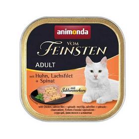 Animonda Vom Feinsten Tavuklu Somonlu 6 Adet Kedi Konservesi